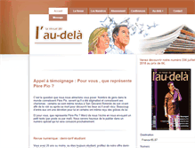Tablet Screenshot of larevuedelaudela.com